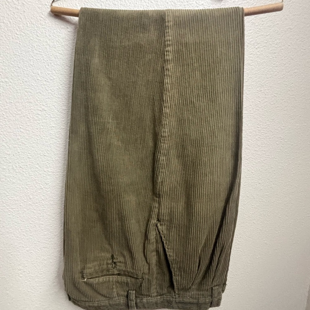 St. John's Bay Green Corduroy Pants‎ Relaxed Fit